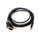 Kramer Electronics HDMI/DVI, 1.8m 1,8 m Negro - C-HM/DM-6